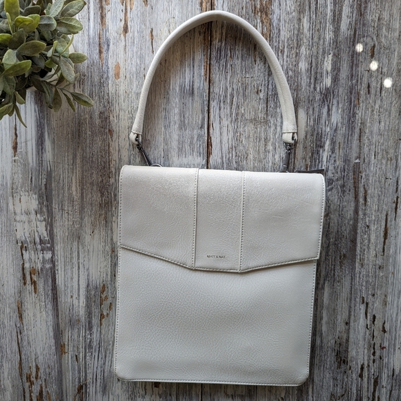 Matt & Nat Hamel Vegan Leather Bag in White - Picture 3 of 10
